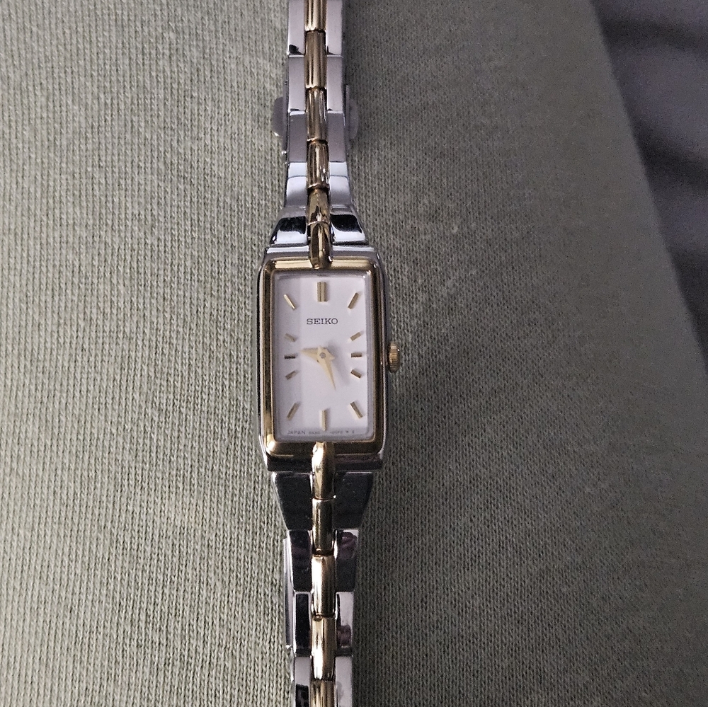 Seiko Women's Gold and Silver Watch